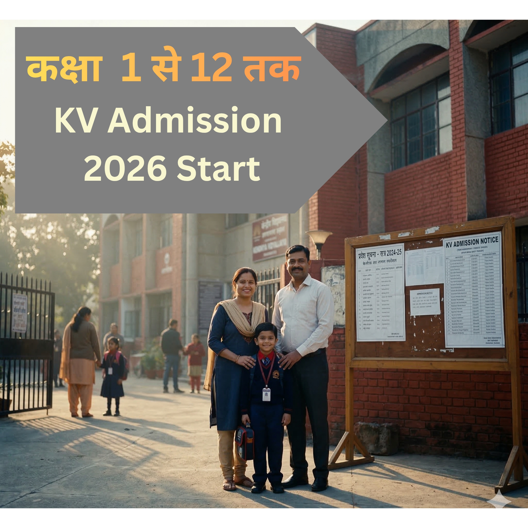 Kendriya Vidyalaya Admission 2026
