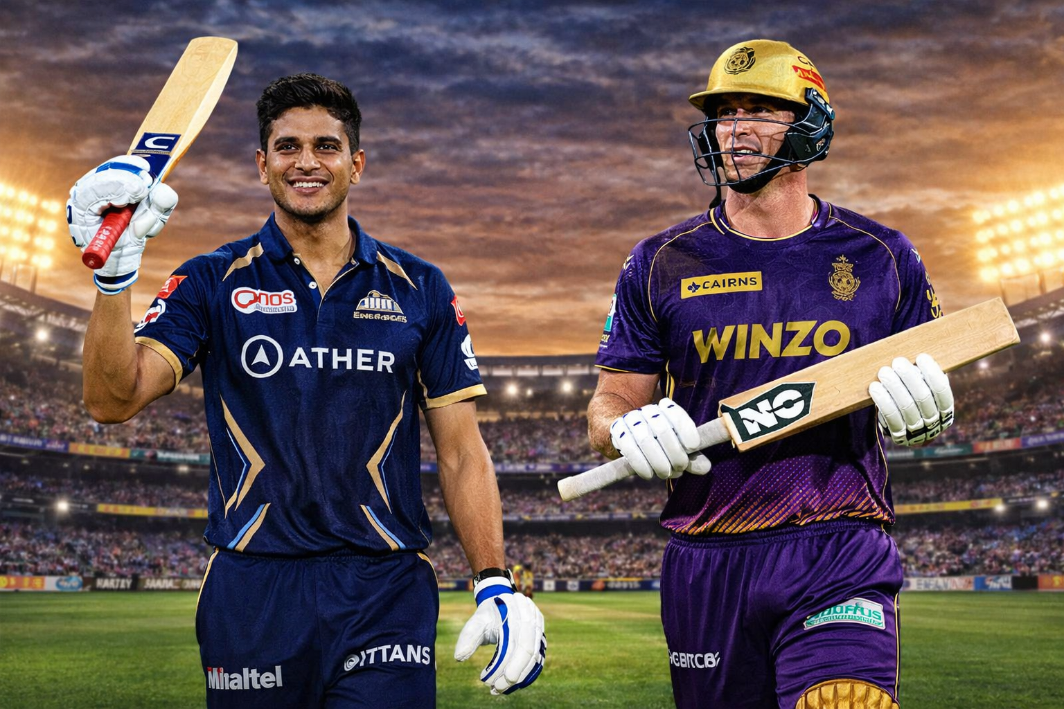 GT vs KKR Highlights 2026 Full Match,