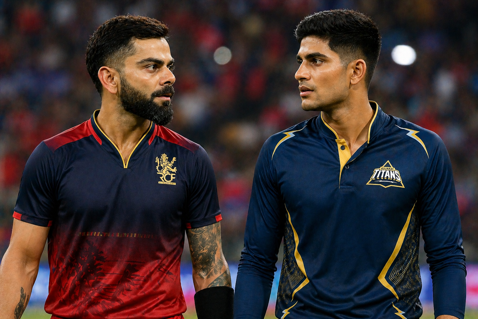 RCB vs GT A big and high scoring match