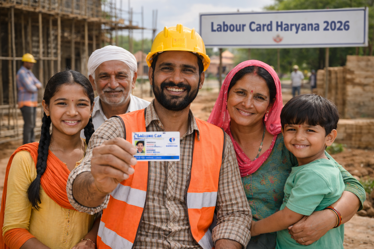Labour Card Online Apply Haryana 2026