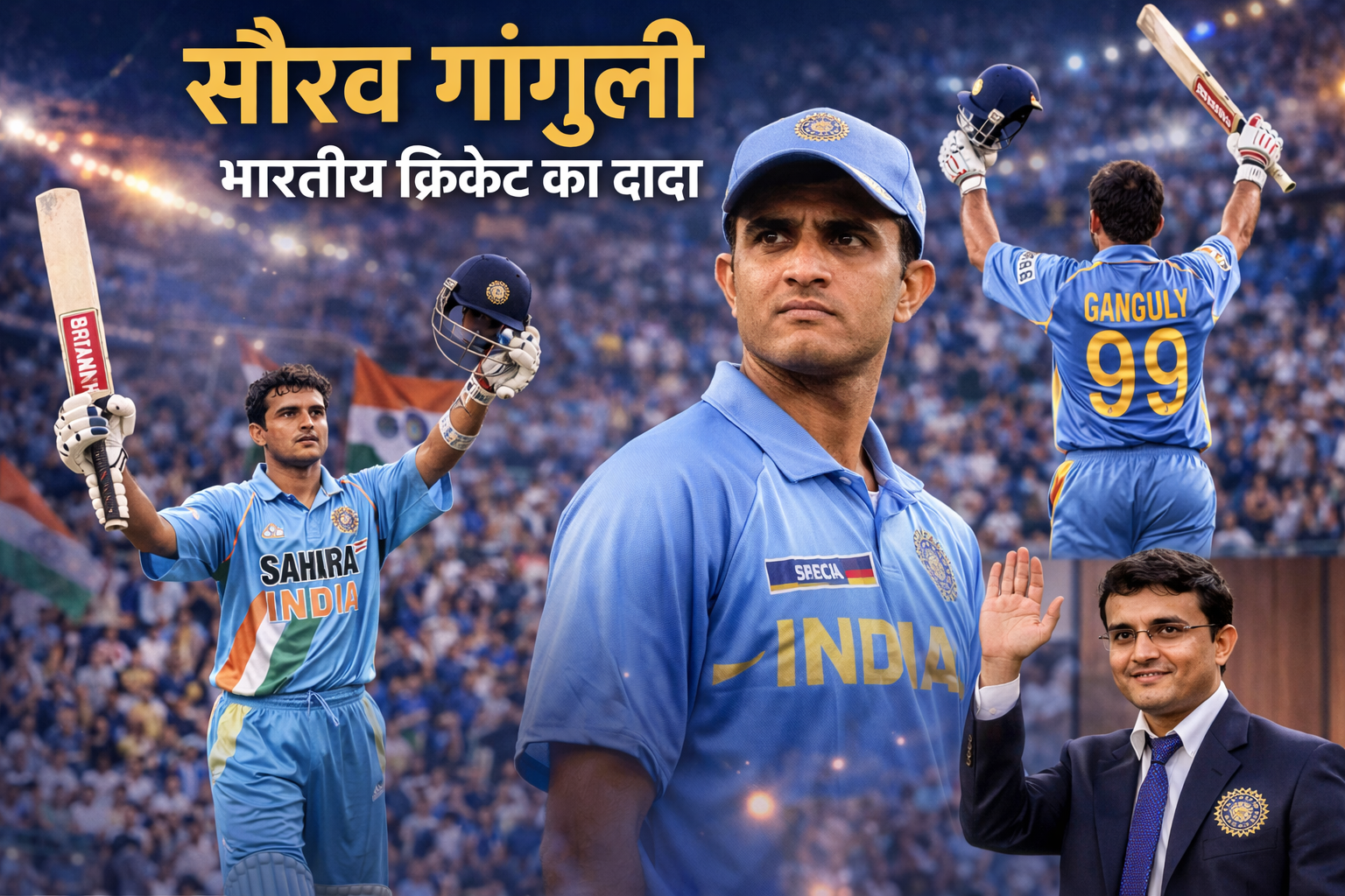 Sourav Ganguli was a great captain and leader.