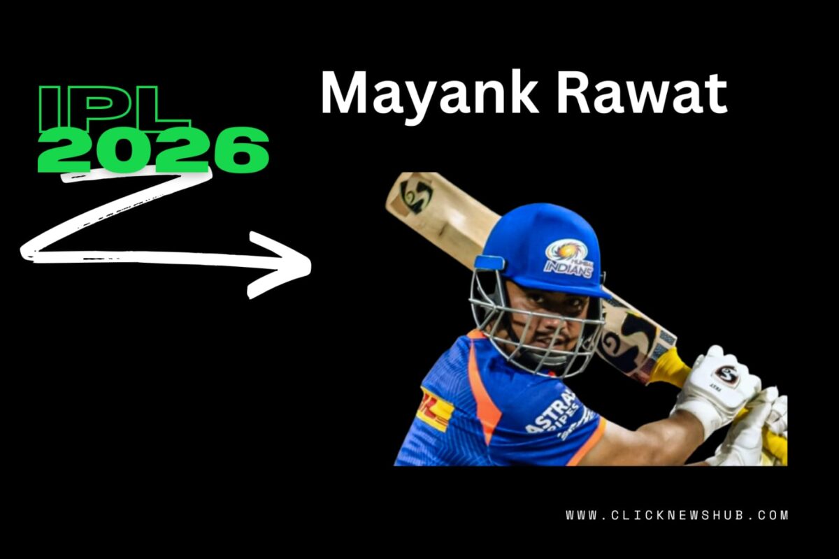MI debutant Mayank Rawat IPL 2026
