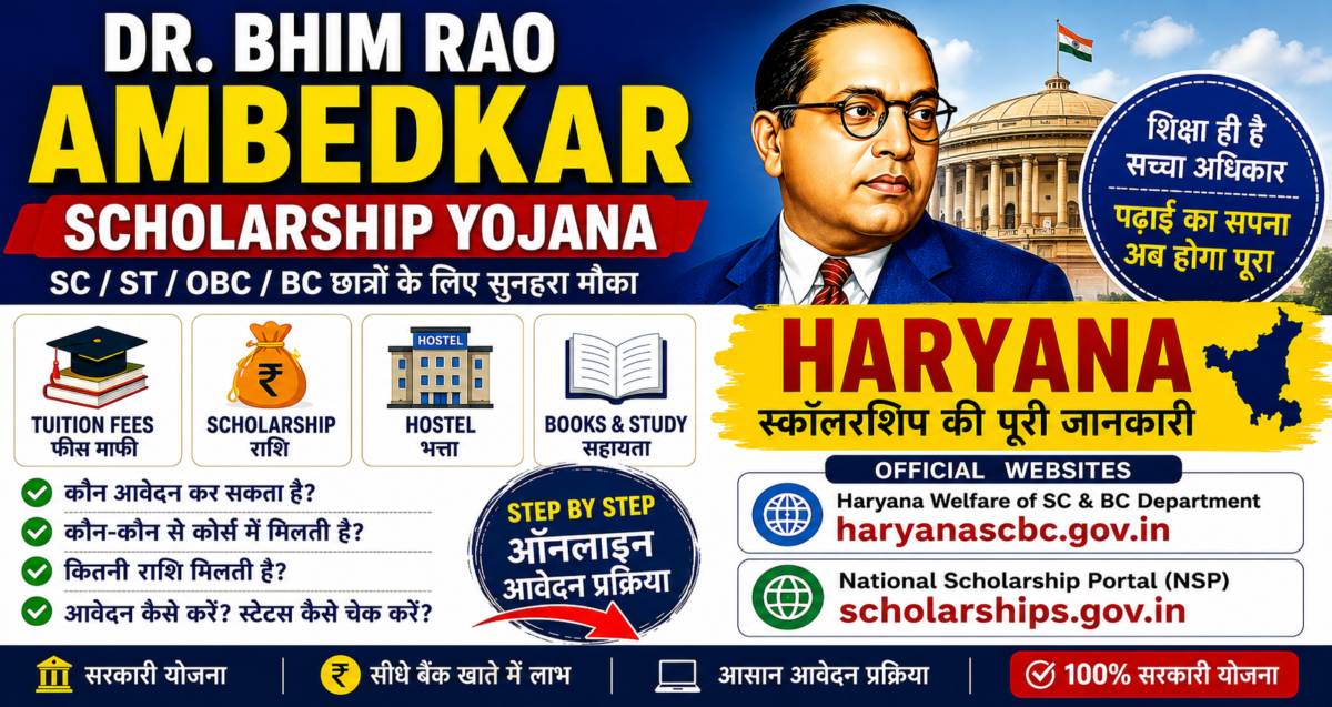Dr. Bhim Rao Ambedkar Scholarship Yojana