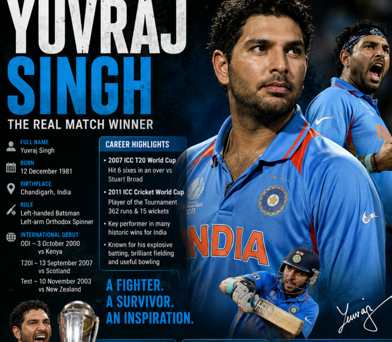 Yuvraj Singh – The True Match-Winner