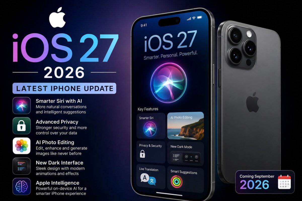 Latest iPhone Update Release 2026 – iOS 27 में क्या नया आने वाला है?