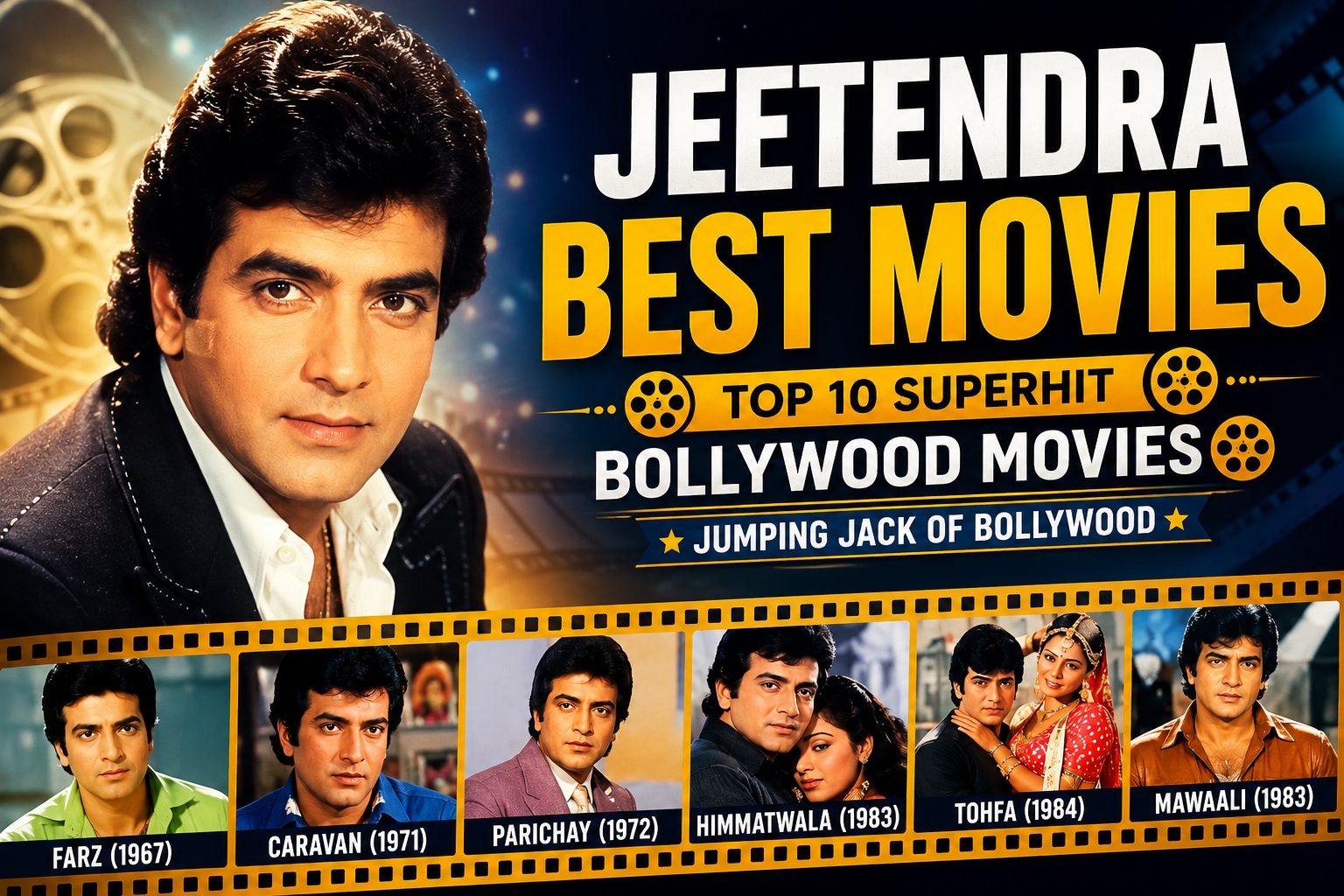 Jeetendra Best Movies List: Top 10 Yaadgaar Bollywood Filmein