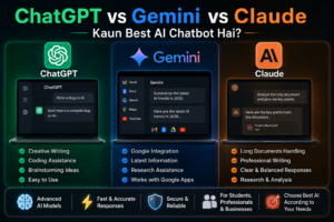 ChatGPT vs Gemini vs Claude