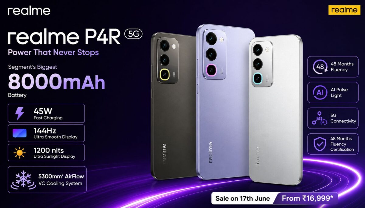Realme P4R 5G Launch