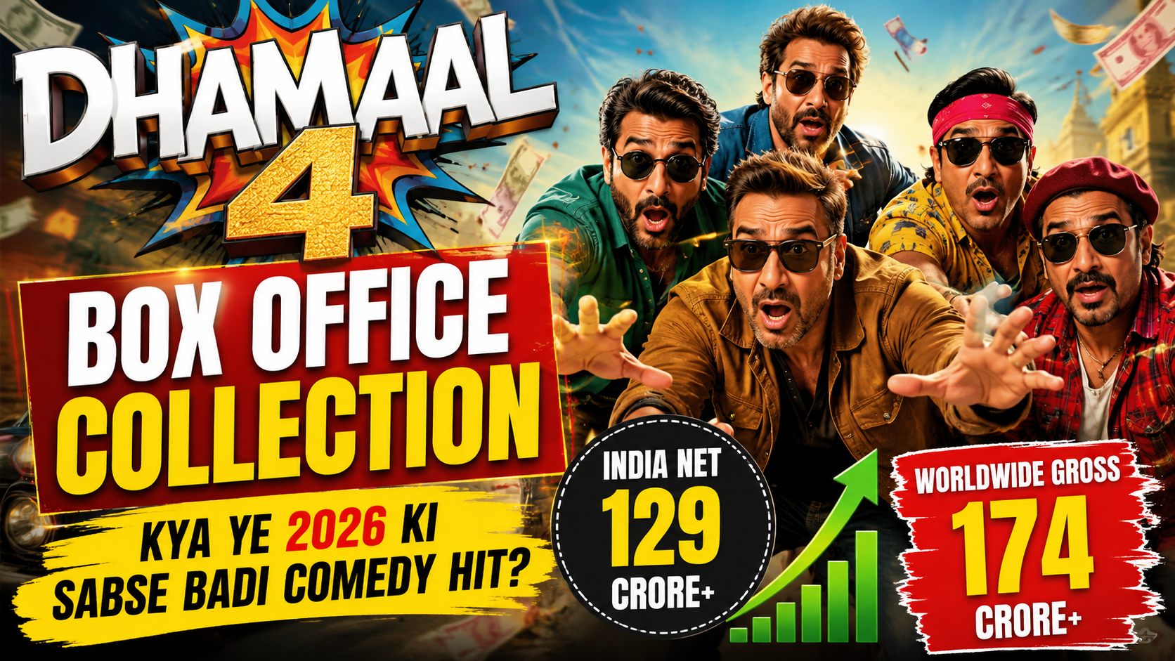 Dhamaal 4 Box Office Collection 12 day: Kya Ye Comedy Film Ban Gayi Hai 2026 Ki Sabse Badi Hit?