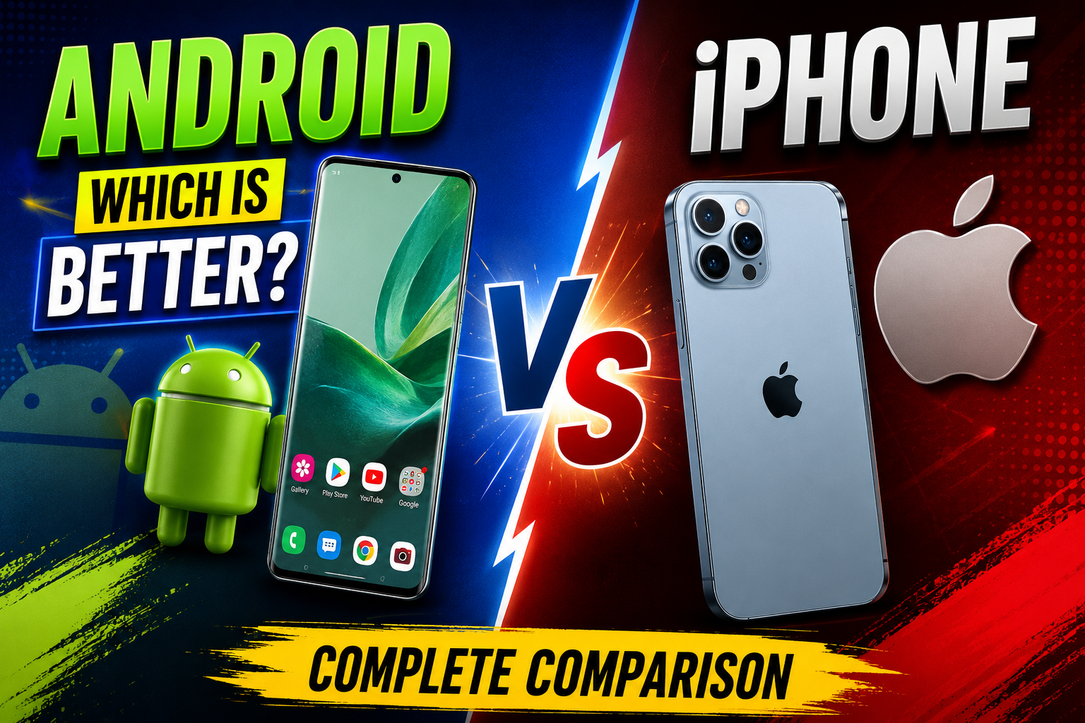 Android vs iPhones