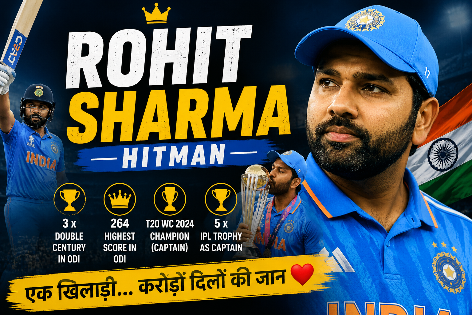 Rohit Sharma Net Worth