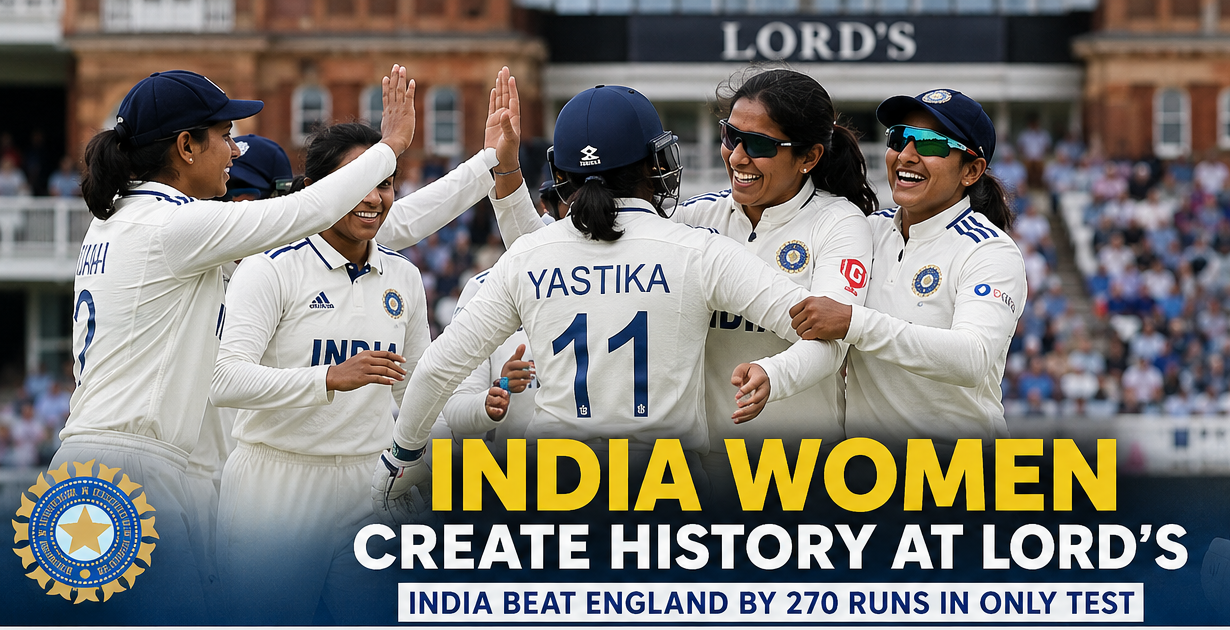 India Women created history