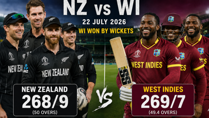 NZ vs West Indies: West Indies delivered