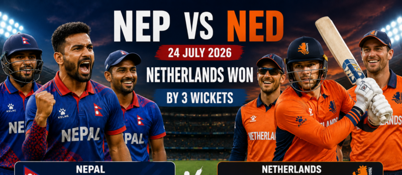 NEP vs NED The Netherlands defeated