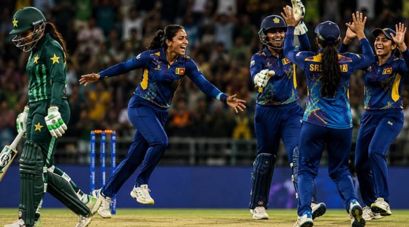 Pakistan Women were defeated in the match against Sri Lanka Women.2026