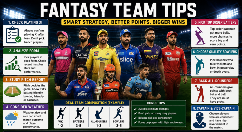fantasy team tips? What are