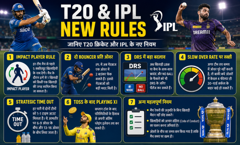 IPL New Rules 2026: Major