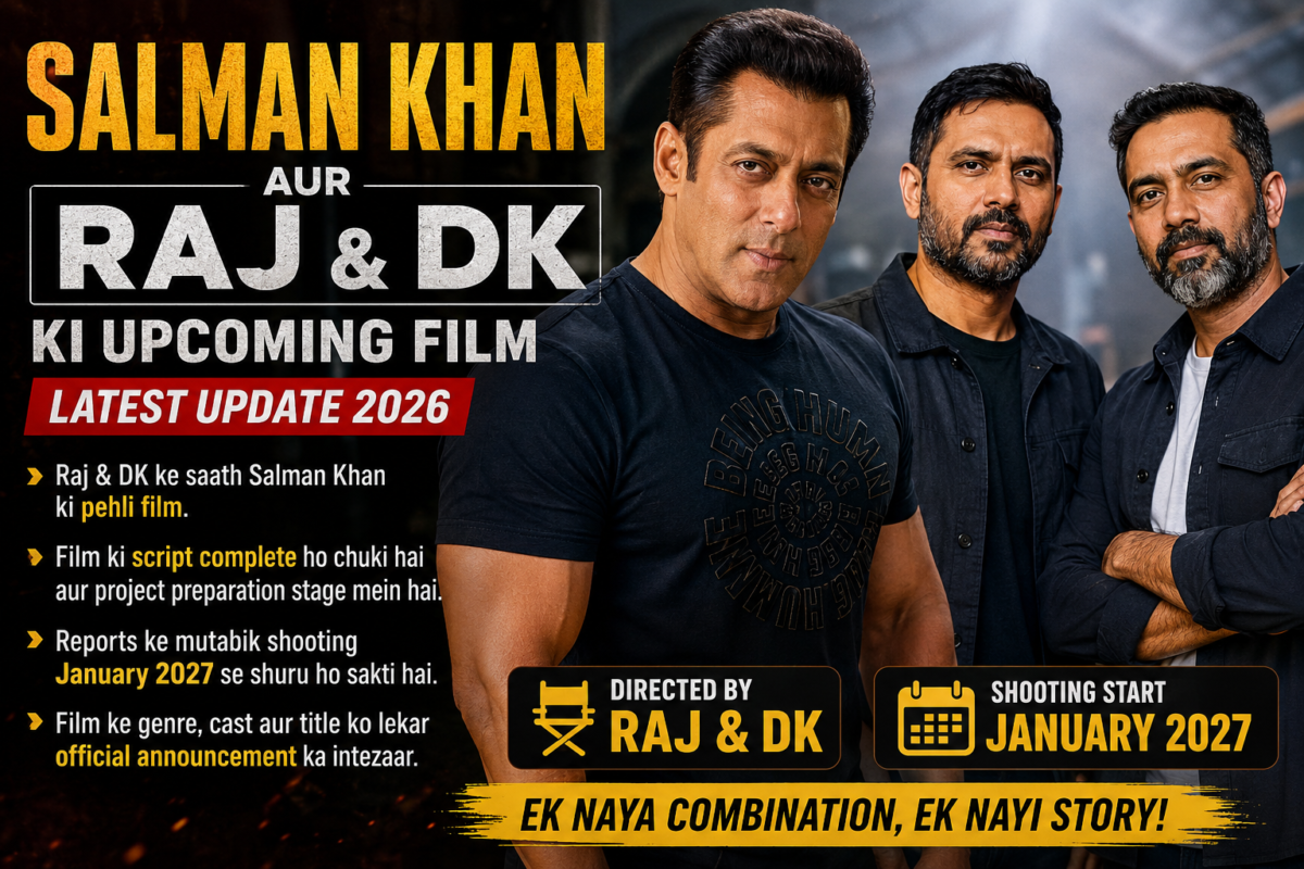 Salman Khan Aur Raj & DK Ki Upcoming Film