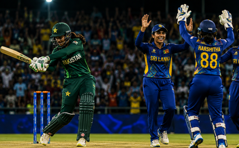 SL-W handed a magnificent defeat to Pakistan Women by chasing down a target of 176 runs.