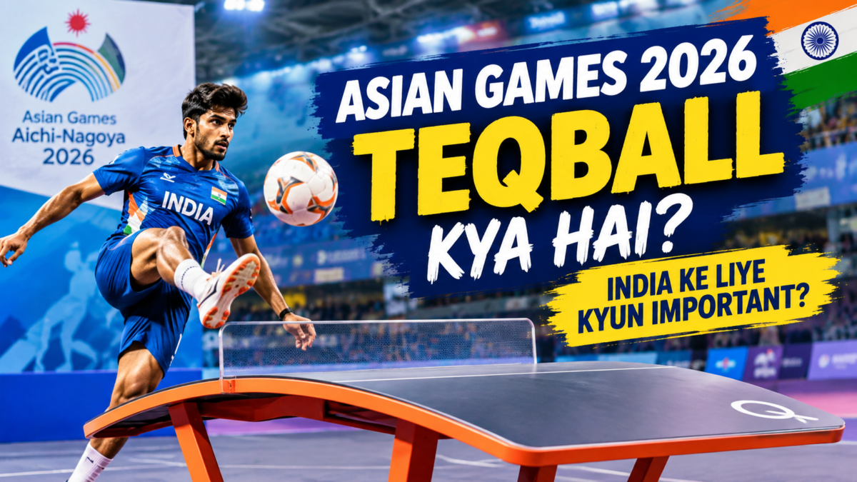 Asian Games 2026 mein Teqball kya hai? India ke liye ye khel kyun important hai?