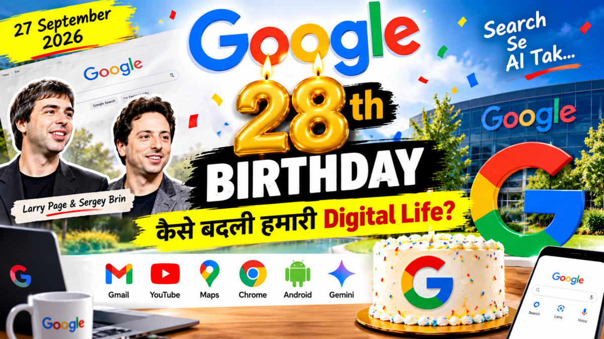 Google 28th Birthday: Google का 28वां जन्मदिन क्यों है खास? जानिए Search से AI तक की पूरी कहानी